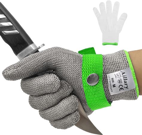 Aillary Level 9 Cut Resistant Kitchen Glove Food Grade Machine Washable