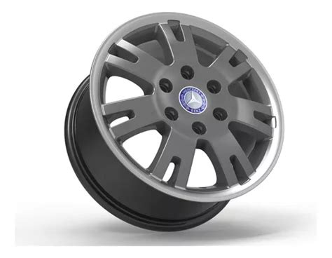 Roda Liga Leve Para Mercedes Sprinter Aro Tala X Cor