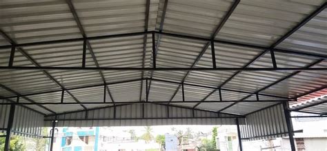 Mild Steel Roof Structural Fabrication Services At Rs Sq Ft In