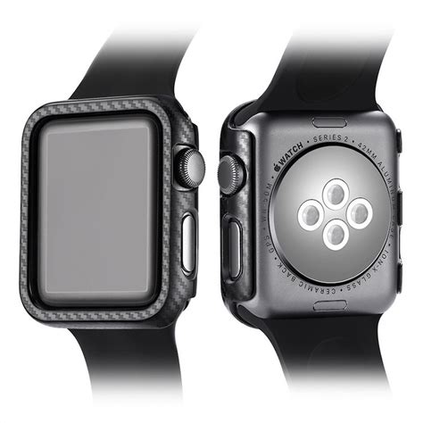 Apple Watch 碳纖維紋保護殼 適用s9 8 7 6 5 4 3 2 1 Se 碳纖維硬殼 保護錶殼 Simple X Life