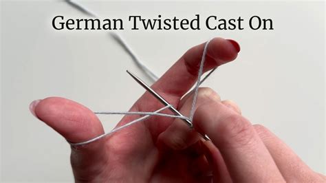 German Twisted Cast On Lucinda Makes YouTube