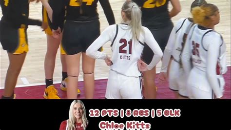 Chloe Kitts Game Highlights South Carolina Vs Missouri South