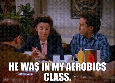 YARN | He was in my aerobics class. | Seinfeld (1989) - S04E11 The ...