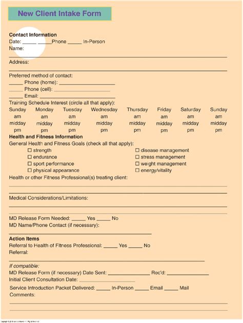 Intake Form Pdf Fill Out Sign Online DocHub