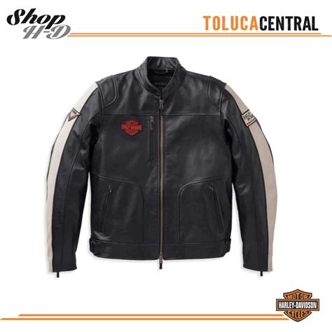 Men S Enduro Leather Riding Jacket Tienda Oficial H D TolucaTienda