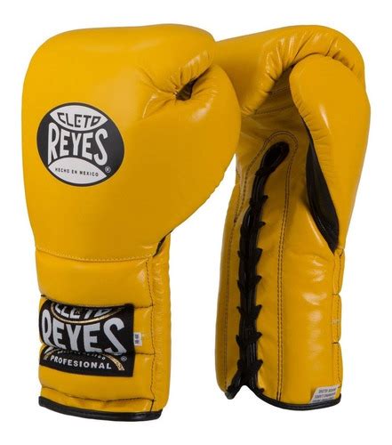 Guantes Box Cleto Reyes Agujeta Amarillo 16 Oz Envío gratis