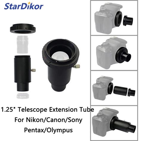 Stardikor Adaptador De C Mara Para Telescopio Anillo En T Adaptador