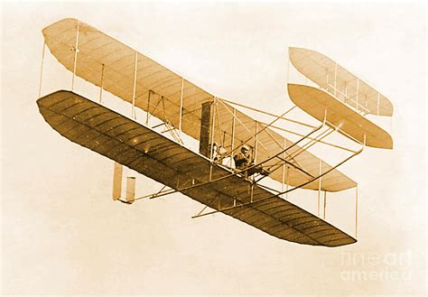 Orville Wright In Wright Flyer 1908 Photograph by Science Source