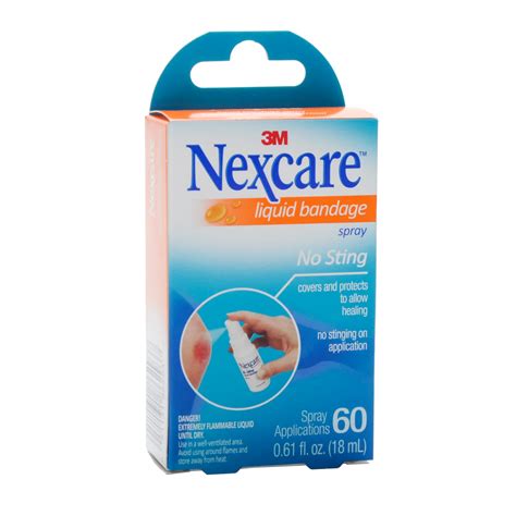 Nexcare Liquid Bandage Spray | MFASCO Health & Safety