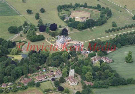 Invicta Kent Media Pic Shows An Aerial View Of Chevening House