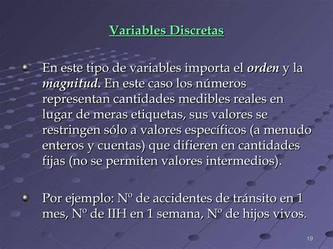 Bioestad Stica Variables Ppt