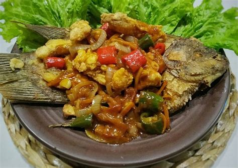 Resep Gurame Asam Manis Ala Resto Oleh Teh Yanithea Cookpad