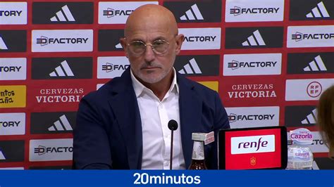 Lista De Luis De La Fuente En Directo Rueda De Prensa Explicaciones