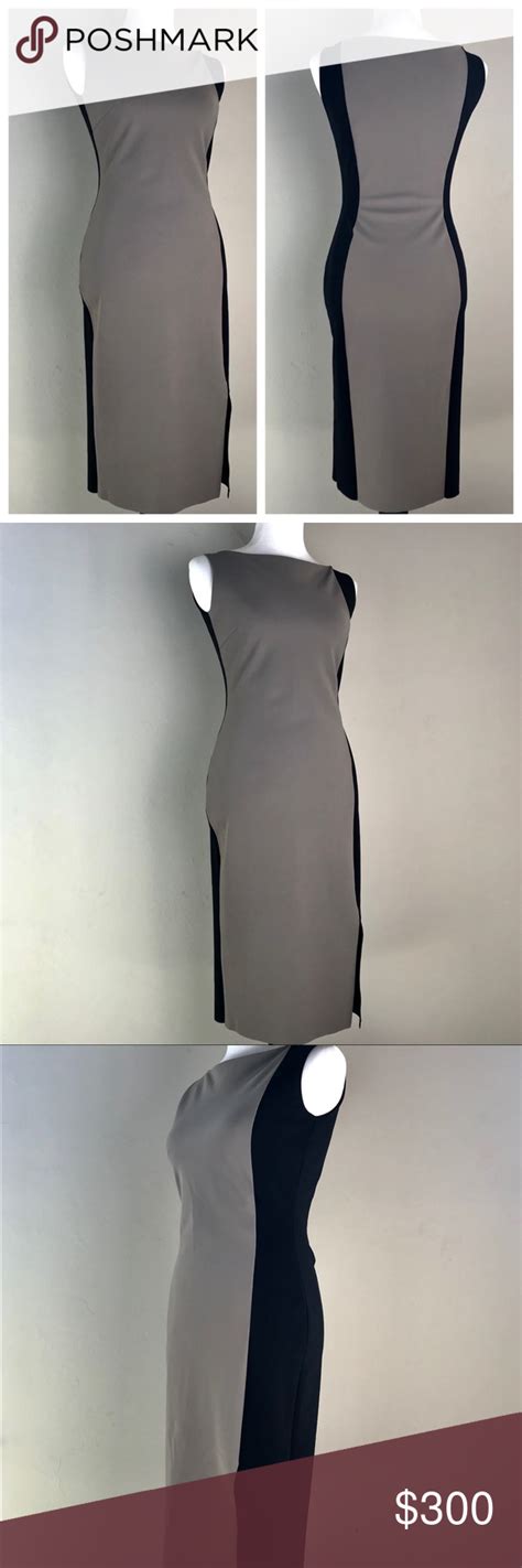 Chiara Boni Bodycon Color Block Dress Colorblock Dress Gorgeous