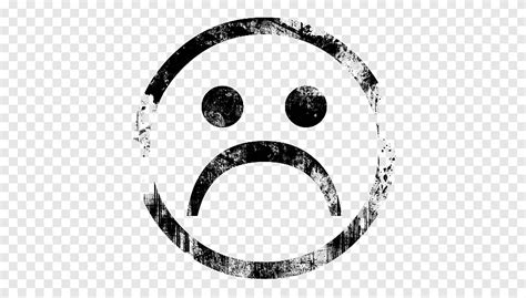 Tristeza fruncir el ceño cara sonriente emoticon smiley diverso cara