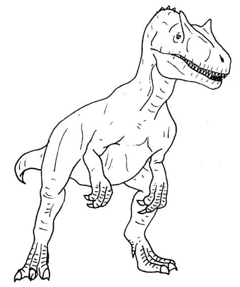 Alossauro Para Colorir - Desenhos de Alossauro de Jurassic World para Colorir e Imprimir ...
