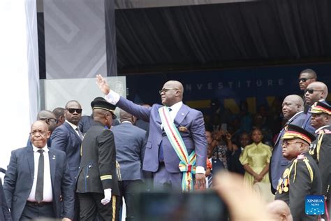 Felix Tshisekedi Sworn In As DR Congo President For New Term Xinhua