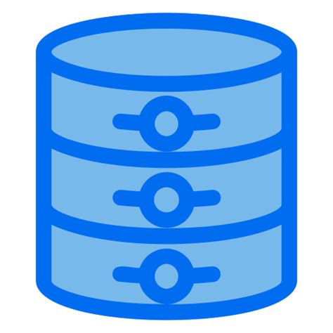 Servers Generic Blue Icon