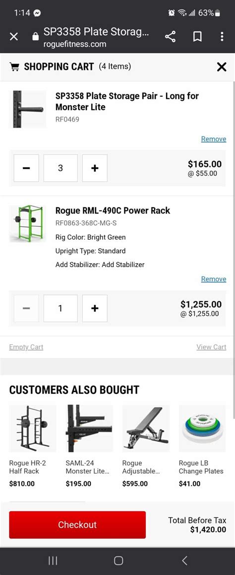 Rogue Fitness Monster Lite Power Rack RML-490c - ReFit Nation