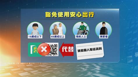 長者、15歲或以下及殘疾人士等可填表代替安心出行 Now 新聞