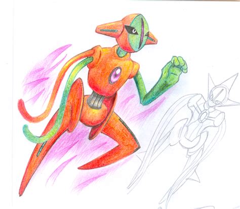 Deoxys By Bestary On Deviantart