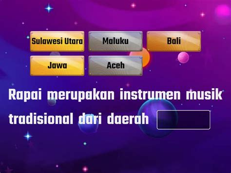 Janis Jenis Alat Musik Tradisional Indonesia