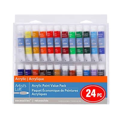 24 Color Acrylic Paint Value Pack By Artist S Loft Necessities Michaels