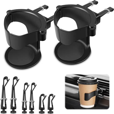 Esteopt Car Drink Holder 2 Pack Universal Cup Holder For Car Air