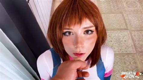 Ochako Uraraka Sweetly Hard Fuck After Entering Hero Academy Video