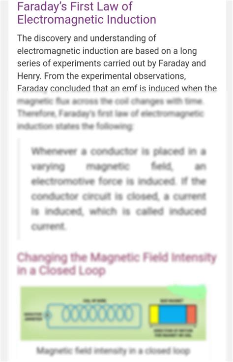 Solution Faraday S Laws Of Electromagnetic Induction Derivation Applications Of Faraday S Law