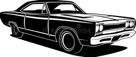 Muscle Car Outline Stock Illustrations 659 Muscle Car Outline Stock