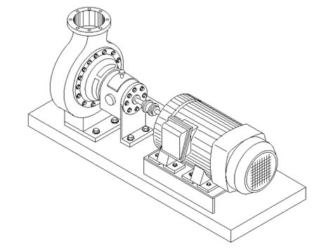 Centrifugal Pump Cad Drawings