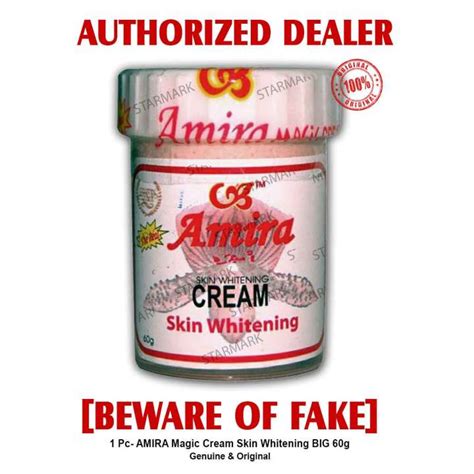 Amira Magic Cream Skin Whitening 60g Big Authentic Red Continental 1