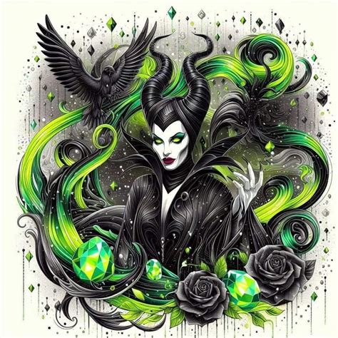 Pin By Denise Nicholson On Crafts In Dark Disney Art Maleficent