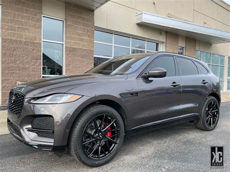 Jaguar F Pace Grey Savini SV F6 Wheel Wheel Front