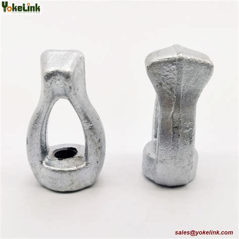 Hot Dip Galvanized Thimble Eye Nut Thimbleye Nut For Power Line