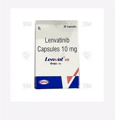 Lenvima Lenvatinib Capsules Mg Cap At Rs Stripe In Nagpur