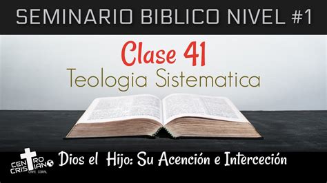 EN VIVO Miercoles 11 02 22 Seminario Biblico Nivel 1 Clase 41