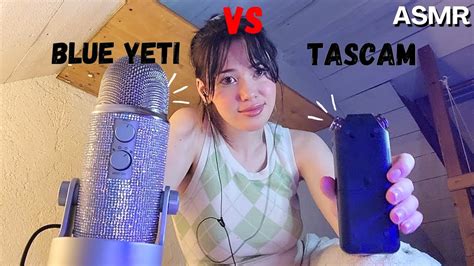 ASMR Blue Yeti VS Tascam YouTube