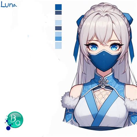 Luna Character design by BlankaChumko on DeviantArt