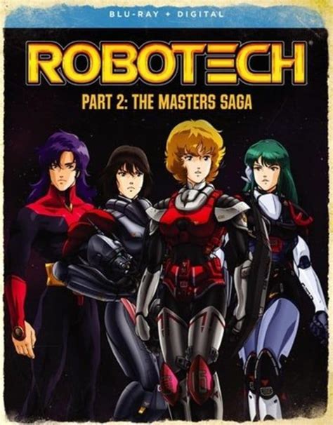 Robotech Part The Masters Saga Blu Ray Television On