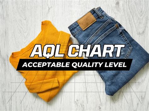 AQL Chart In Garment Industry-Acceptable Quality Level