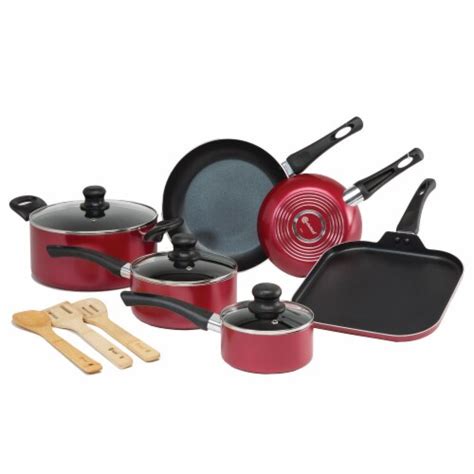 Ecolution Easy Clean Cookware Set - Red, 12 pc - Kroger