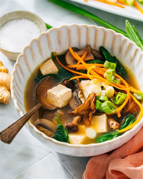 Tofu Soup with Spinach – A Couple Cooks