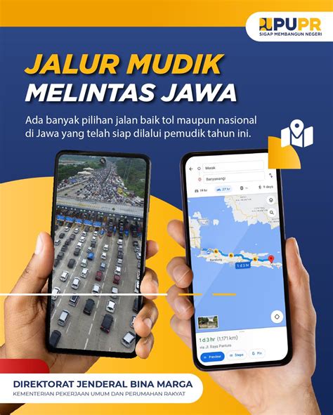 Ditjen Bina Marga Kementerian Pupr On Twitter Jalur Mudik Tol Dan