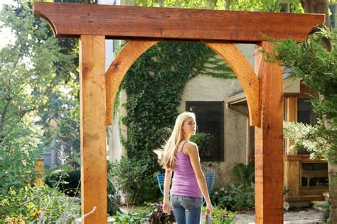 Comment Fabriquer Une Arche De Jardin En Bois Guide