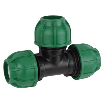 Equal Tee Pp Compression Fitting Pn Irriplast Irrigation Systems Llc