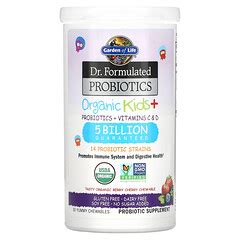 Garden of Life, Dr. Formulated Probiotics, Organic Kids +, Tasty ...