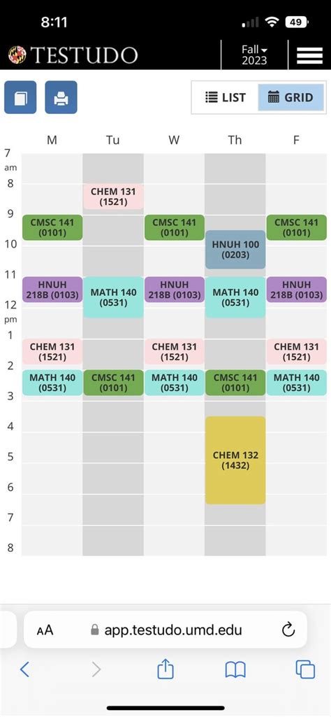 Umd Schedule Of Classes 2024 - carly maudie