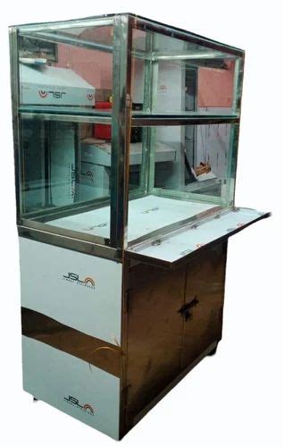 Hot Cold Feet Ss Glass Bakery Display Counter At Piece In